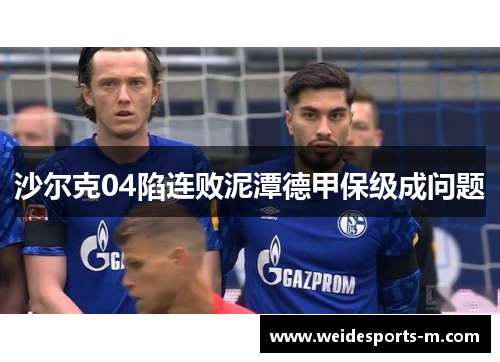 沙尔克04陷连败泥潭德甲保级成问题